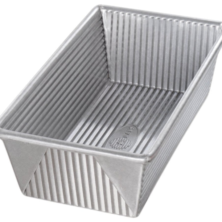 USA Pan 1145LF Bakeware Aluminized Steel 1.25 Lb Loaf Pan, Medium, Silver