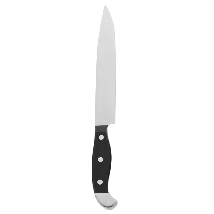 HENCKELS Statement Razor-Sharp 8-inch Slicing Knife, German Engineered Informed by 100+ Years of Mastery, Black/Stainless Steel