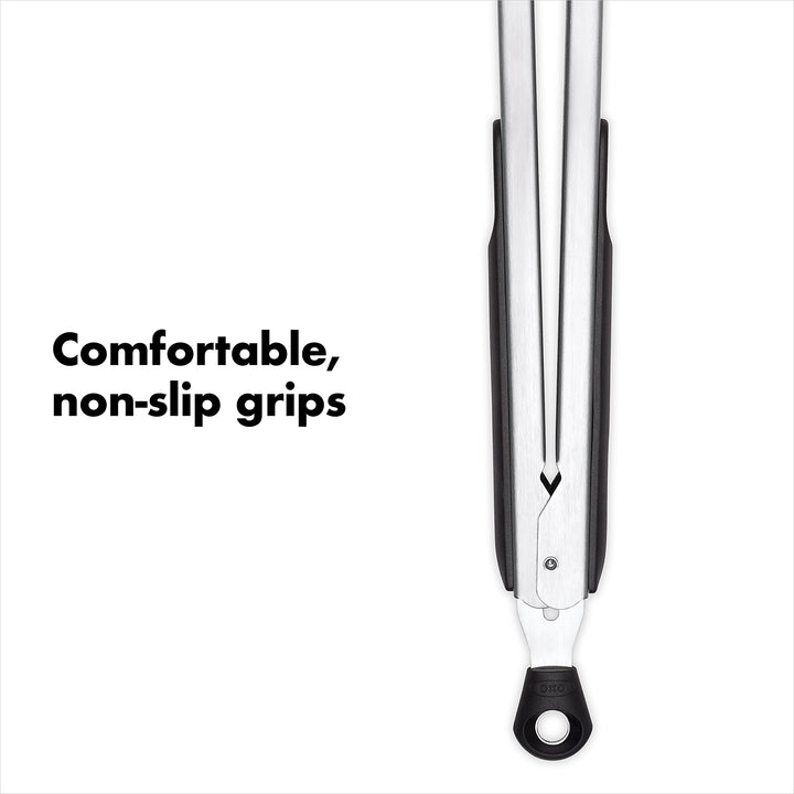 OXO Good Grips 12-Inch Tongs With Nylon Heads