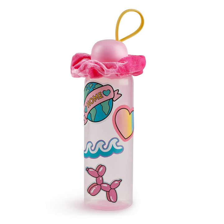 WowWee Lucky Fortune Magic Series - Reusable Water Bottle, Stickers, Lucky Bracelet, & Scrunchy - Lucky H2O Water Bottle for Teens