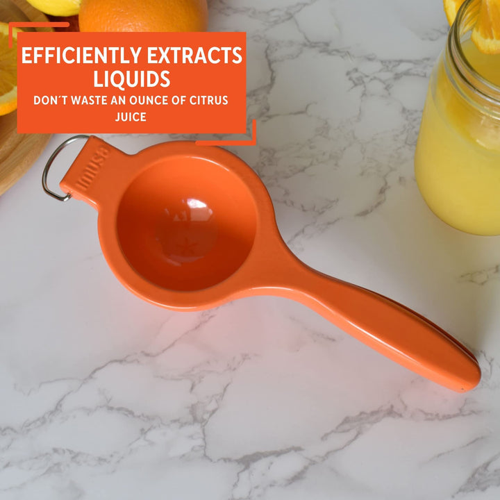 IMUSA Orange and Citrus Squeezer, Orange