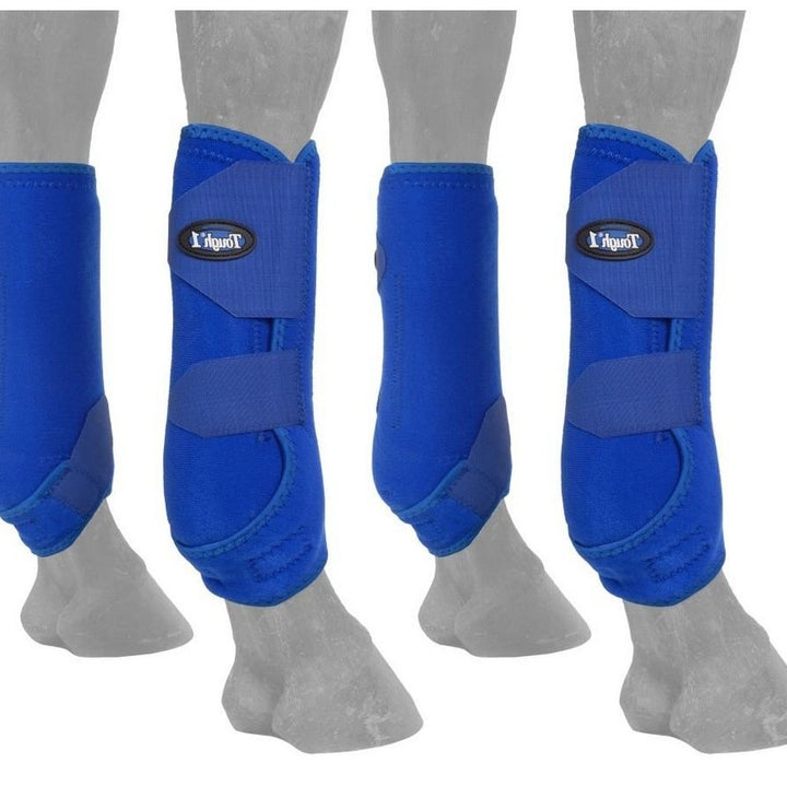 Tough 1 Extreme Vented Sport Boots Set, Royal Blue, Small