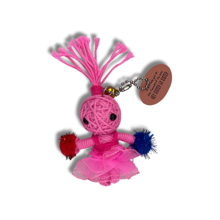 Watchover Voodoo 3-Inch Hey Sister Go Sister - Handcrafted Gift to Bring Good Luck and Positivity Everywhere You Go