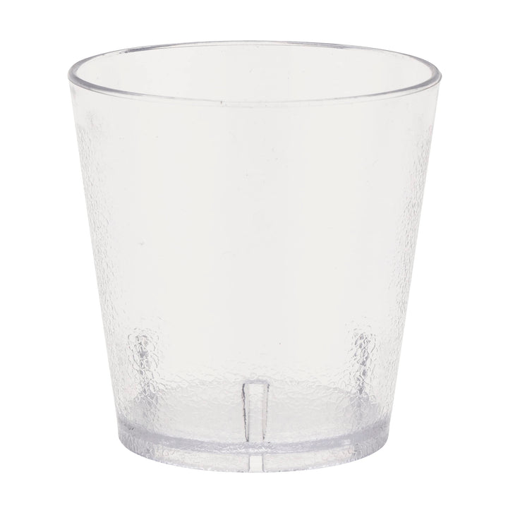 G.E.T. 6608-1-CL-EC Heavy-Duty Plastic Restaurant Tumblers, 8 Ounce, Clear (Set of 4) 4 Count (Pack of 1) 8 ounces