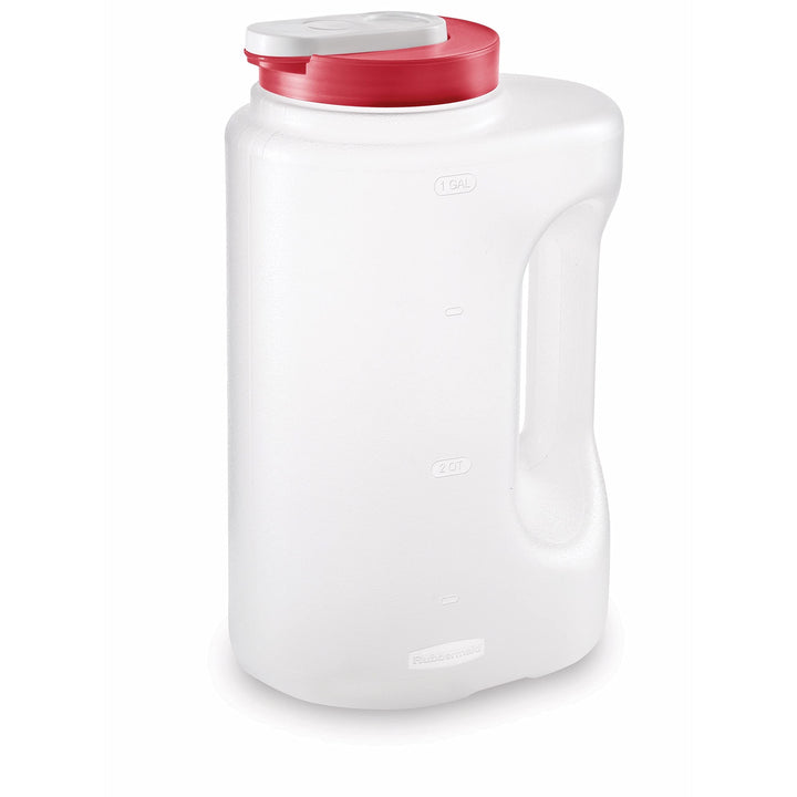 Rubbermaid® 2122604 Mixermate™ Leak-Resistant Pitcher, 1 Gallon, Clear, 128 Fl Oz (Pack of 1) 128 Fl Oz (Pack of 1)