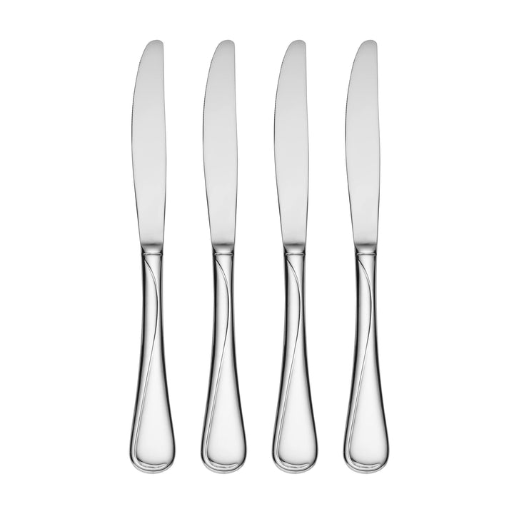 Oneida Flight Everyday Flatware Dinner Knives, 1.00 LB, Metallic