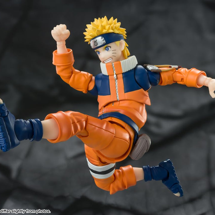 TAMASHII NATIONS - Naruto - Naruto Uzumaki -The No.1 Most Unpredictable Ninja-, Bandai Spirits S.H.Figuarts Action Figure Naruto Uzumaki -the No.1 Most Unpredictable Ninja-