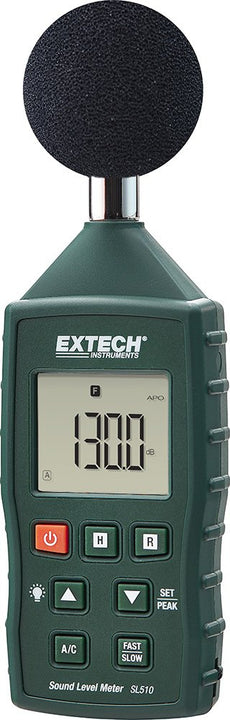 Extech SL510 Sound Level Meter, Class 2 Compact