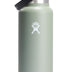 Hydro Flask Stainless Steel Wide Mouth Water Bottle with Flex Straw Lid and Double-Wall Vacuum Insulation Agave 40 Oz