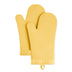 KitchenAid Ribbed Soft Silicone Oven Mitt Set, Orange Sorbet, 7.5"x13", 2 Count