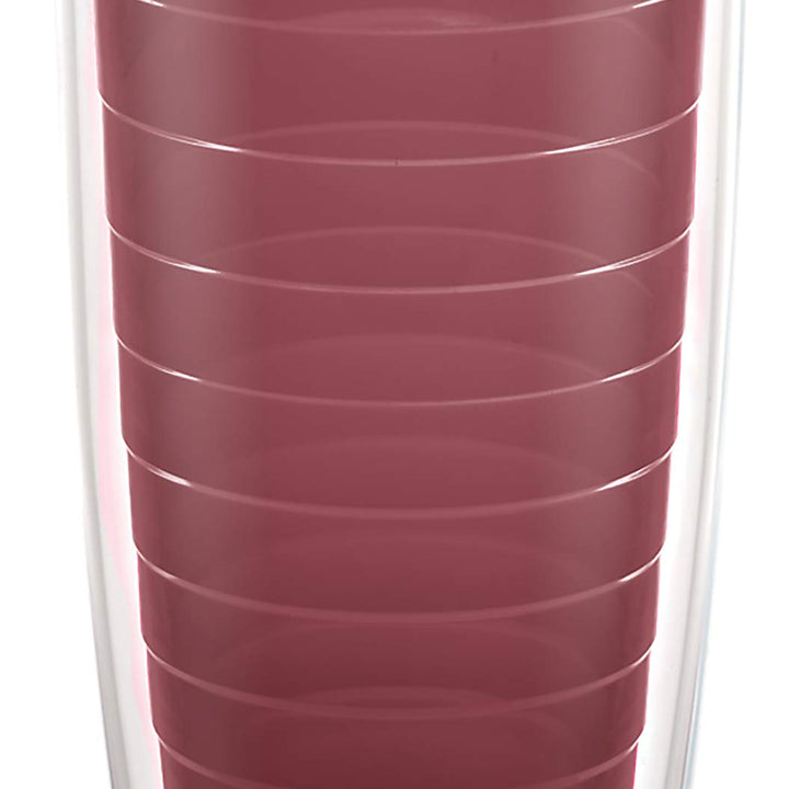 Tervis Clear & Colorful Tabletop Made in USA Double Walled Insulated Tumbler Travel Cup Keeps Drinks Cold & Hot, 16oz, Elderberry Wild