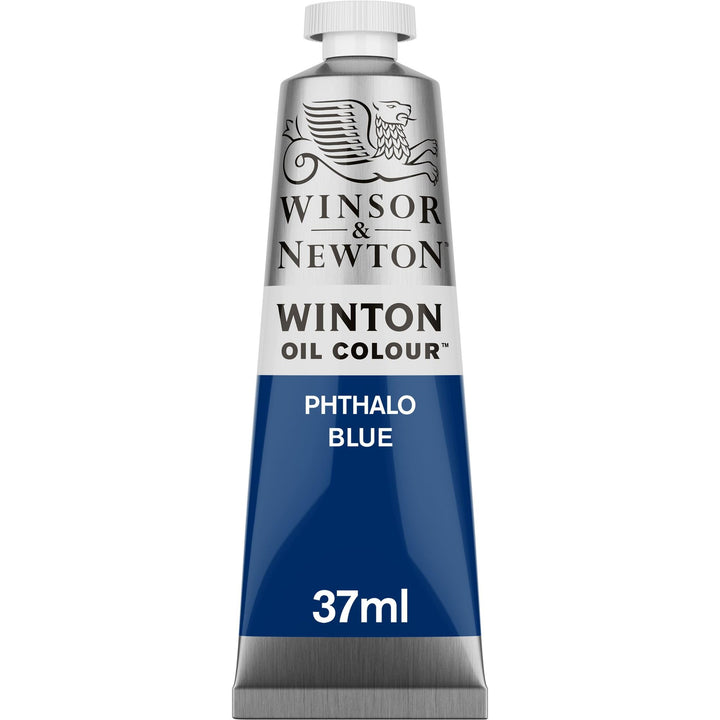 Winsor & Newton Winton Oil Color, 37ml (1.25-oz) Tube, Phthalo Blue 1.25-oz Tube