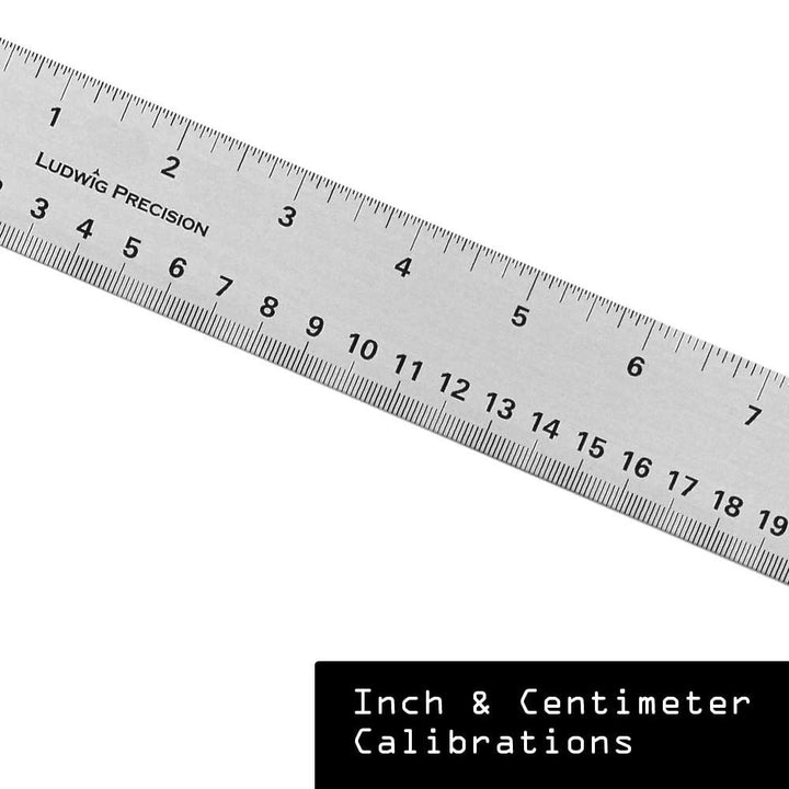 18 in and 24 in Standard T-Square for Art, Framing & Drafting, inch inch (2 Pack), Silver, 2 Count 18-inch & 24-inch (2 Pack)