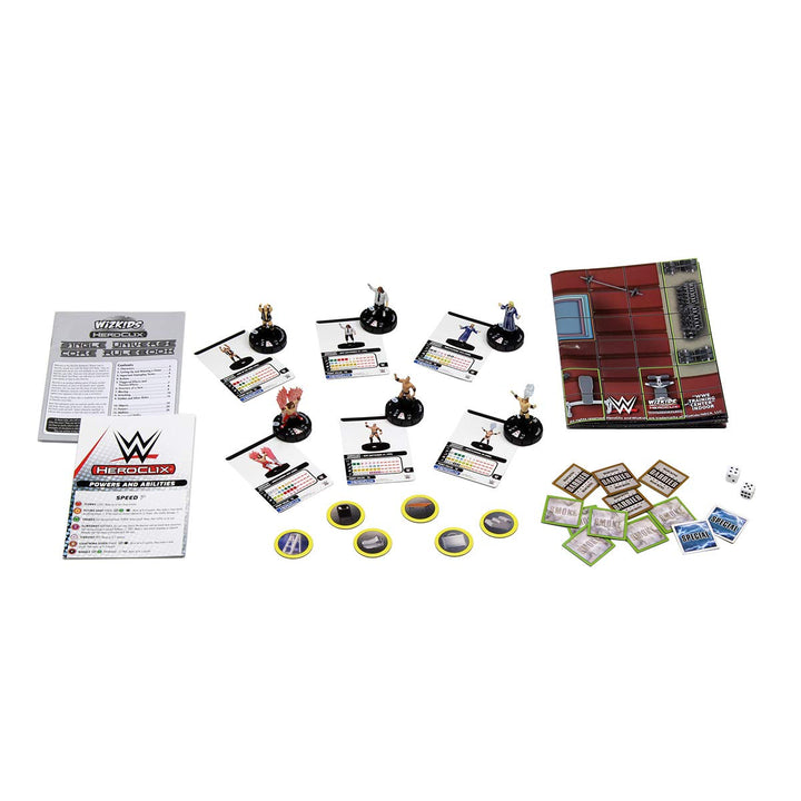 WizKids WWE Heroclix: The Rock ‘N’ Sock Connection 2-Player Starter Set