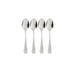 Oneida Satin Sand Dune Everyday Flatware Teaspoons, Set of 4