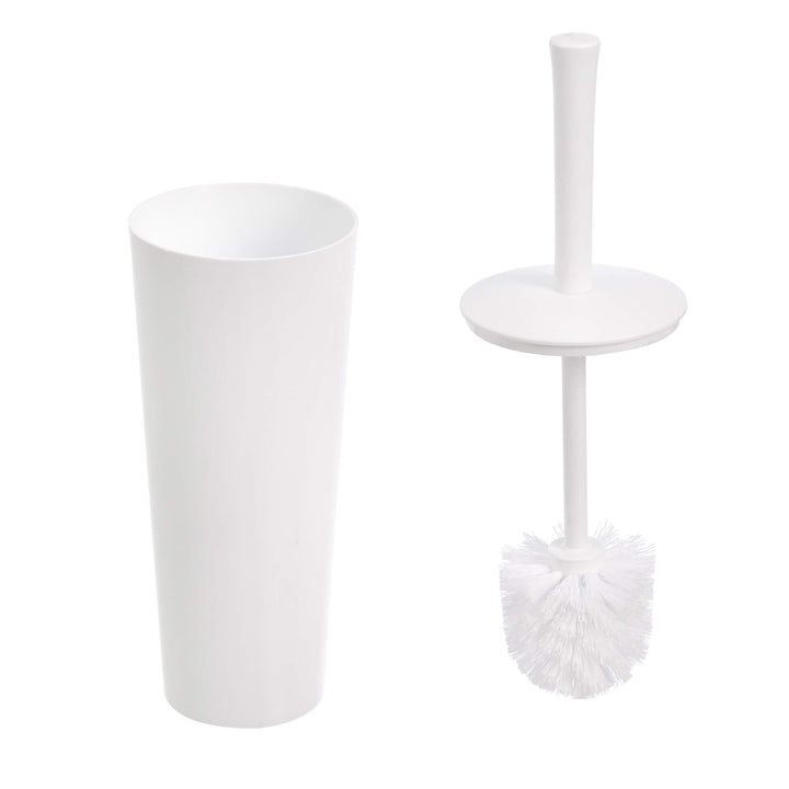 Commercial Toilet Brush and Holder Set - 2-pack