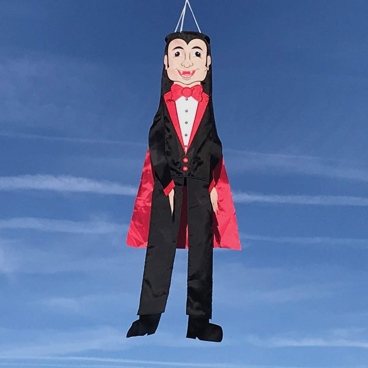 In the Breeze 5148 Dracula 40-Inch Buddy Windsock-Outdoor Halloween Decoration 40" Dracula