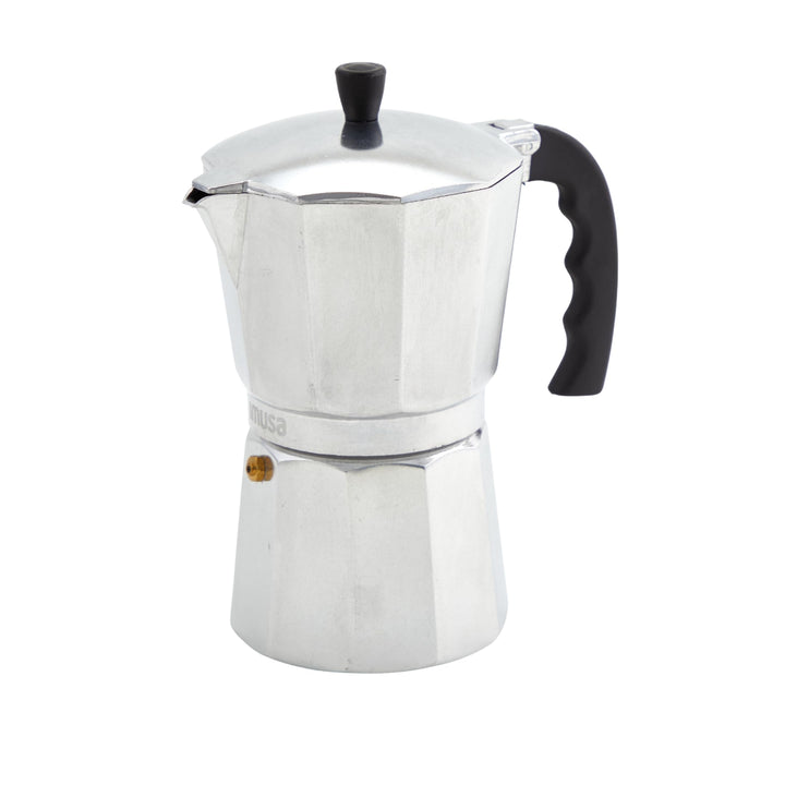 Imusa Aluminum Espresso Stovetop 1-cup Coffeemaker, Silver