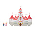 THE SUPER MARIO BROS. MOVIE – Mushroom Kingdom Castle Playset with Mini 1.25” Mario and Princess Peach Figures Peach Castle Deluxe Playset