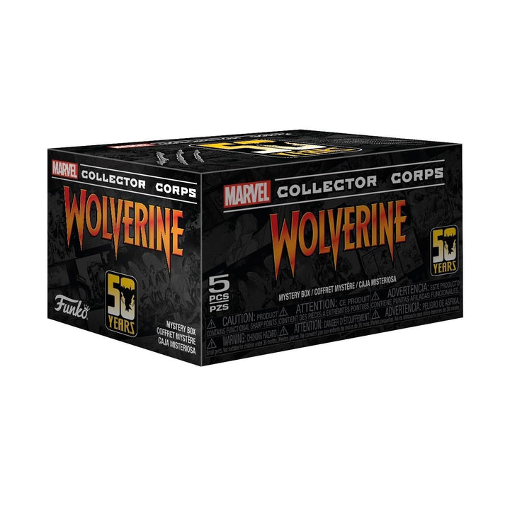 Funko Marvel Collector Corp Subscription Box: Wolverine 50th Anniversary - L