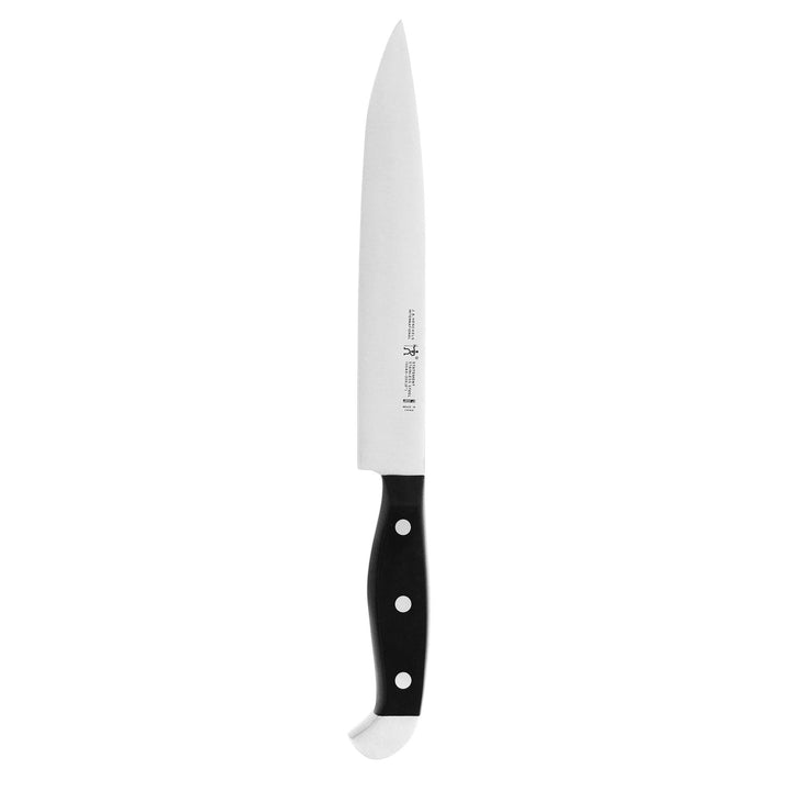 HENCKELS Statement Razor-Sharp 8-inch Slicing Knife, German Engineered Informed by 100+ Years of Mastery, Black/Stainless Steel