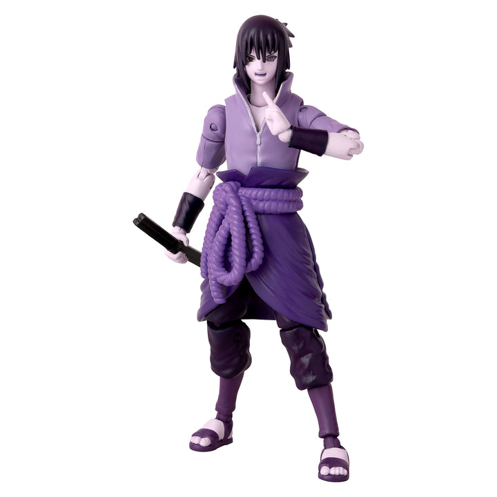 ANIME HEROES - Naruto - Sasuke Uchiha Rinnegan/Mangekyo Sharingan Action Figure