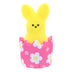 Animal Adventure | Peeps | 8.5" Animated Bunny Plush | Yellow 8.5"