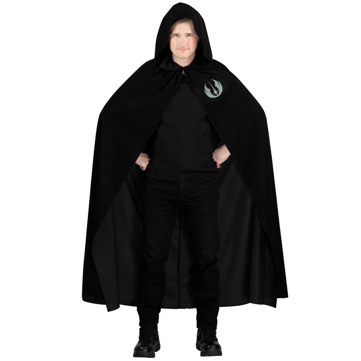 STAR WARS Luke Skywalker Official Adult Halloween Costume Accessory - Hooded Cloak with Republic Insignia