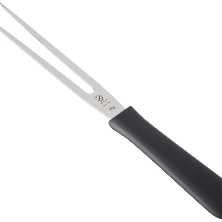 Mercer Culinary M14007 Millennia Black Handle, 7-Inch Straight, Cook's Fork