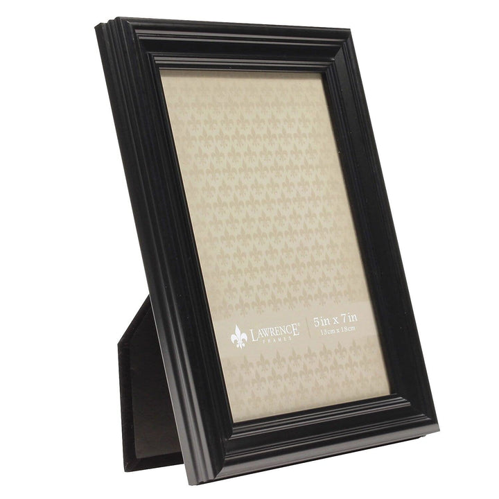 Lawrence Frames 535457 5x7 Classic Detailed Black Picture Frame