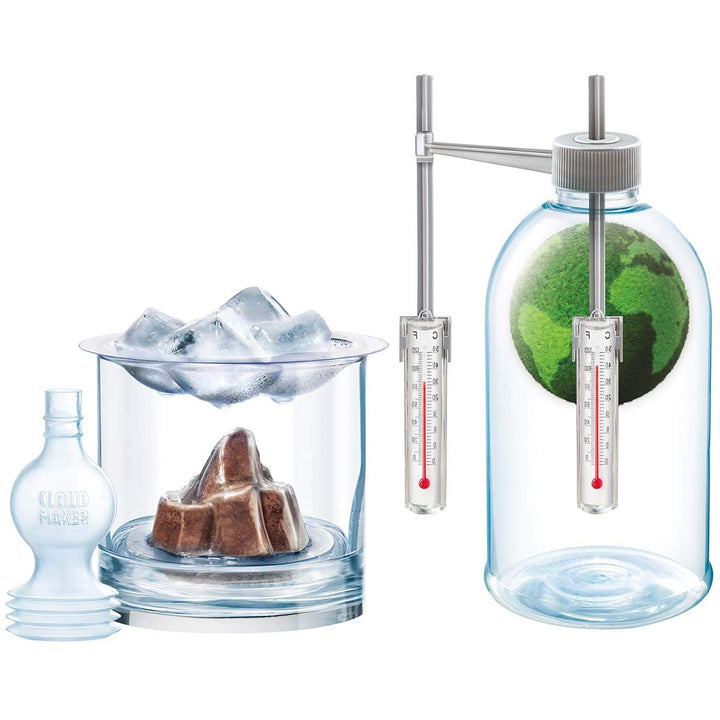 4M Toysmith: Green Science Kits Weather Science Kit, Exciting Activity to Help you Understand How our Weather Works, STEM, Mini Observatory, For Boys & Girls Ages 8 and up