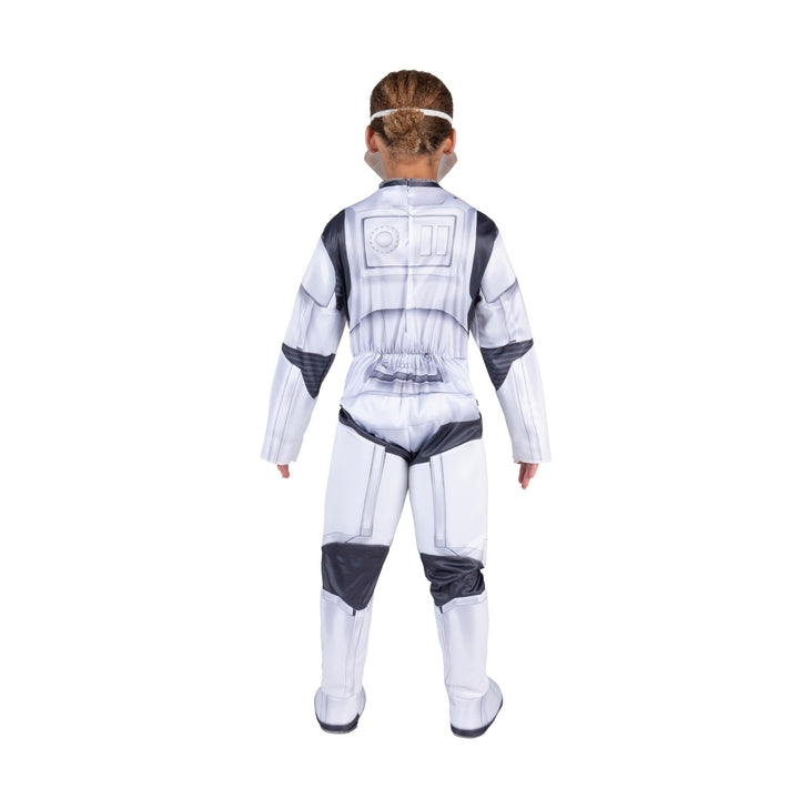 Star Wars Stormtrooper Official Youth Halloween Costume - Premium Quality Padded Jumpsuit with Plastic Mask Medium