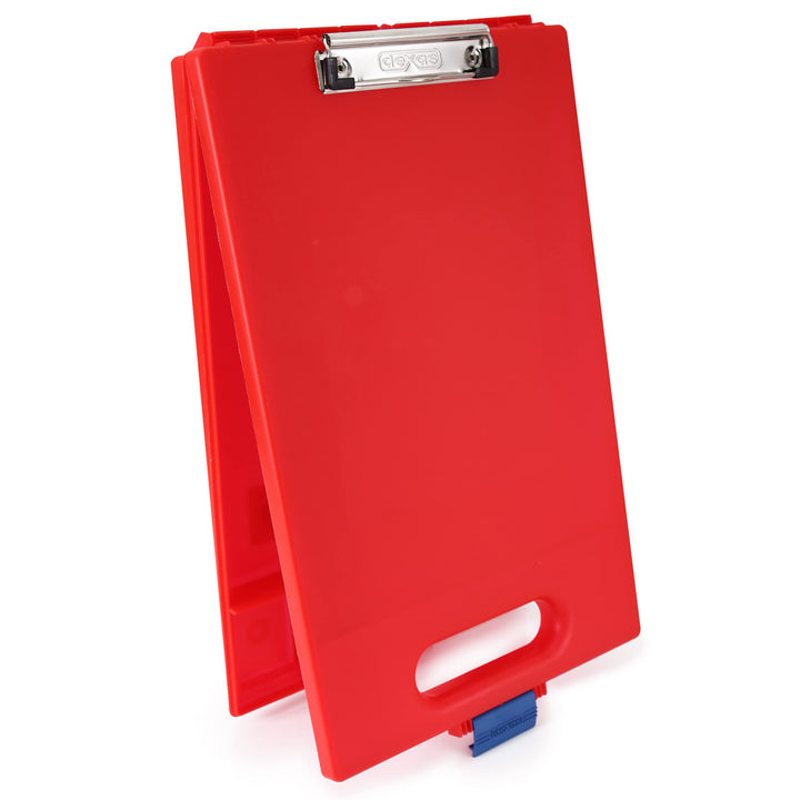 Dexas Clipcase Storage Clipboard with Handle, Red