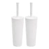 Commercial Toilet Brush and Holder Set - 2-pack