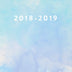 2018 2019: Daily Monthly & Weekly Academic Student Planner | 2018-2019: Blue Watercolor, August 2018 - July 2019, 6” x 9” (Academic Student Planner ... Women, Teenagers, Girls, Students & Teachers)