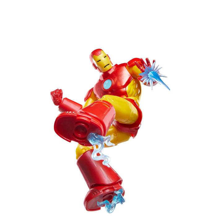 Marvel Legends Series Iron Man (Model 09), Iron Man Comics Collectible 6-Inch Action Figure, Retro-Inspired Blister Card