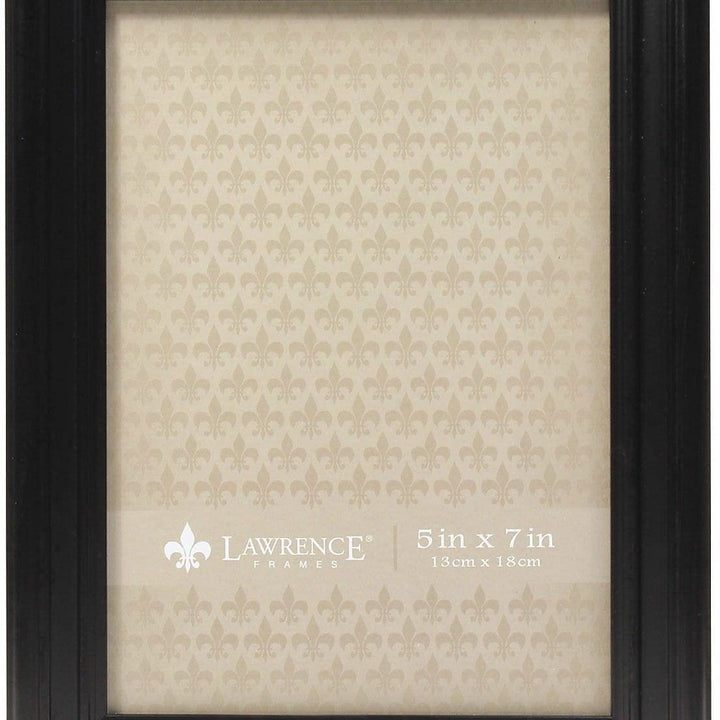 Lawrence Frames 535457 5x7 Classic Detailed Black Picture Frame