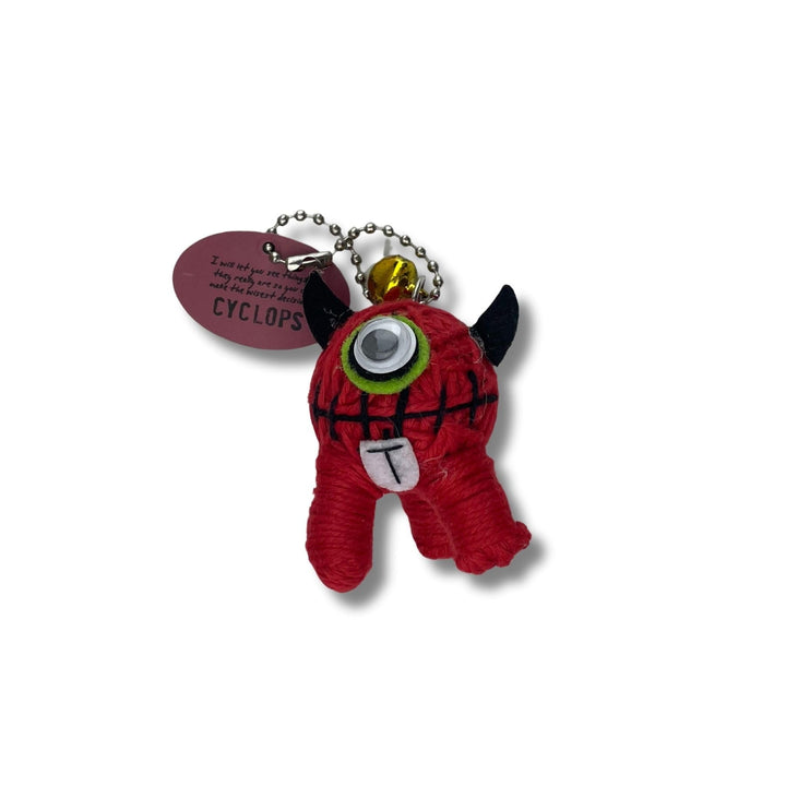 Watchover Voodoo 3-Inch Cyclops Keychain - Handcrafted Gift to Bring Good Luck and Positivity Everywhere You Go