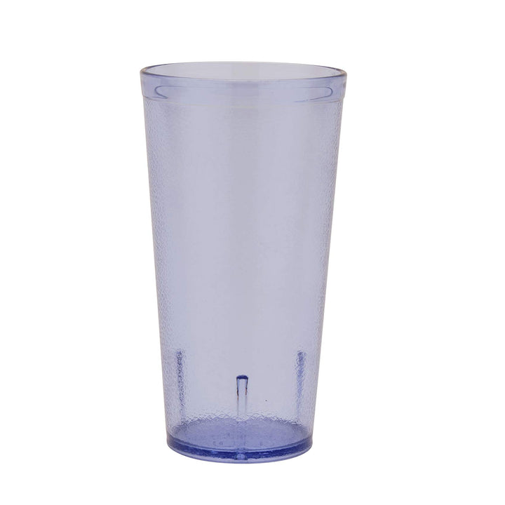 G.E.T. 6620-1-BL-EC Heavy-Duty Plastic Restaurant Tumblers, 20 Ounce, Blue (Set of 4) 4 Count (Pack of 1) 20 ounces