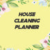 House Cleaning Planner: A record of daily, weekly and monthly house cleaning schedule includes a Master Plan checklist