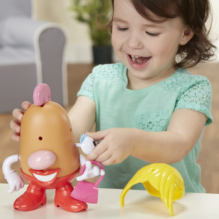 Mr Potato Head Mrs. Potato Head Classic Toy For Kids Ages 2 and Up, Includes 12 Parts and Pieces to Create Funny Faces