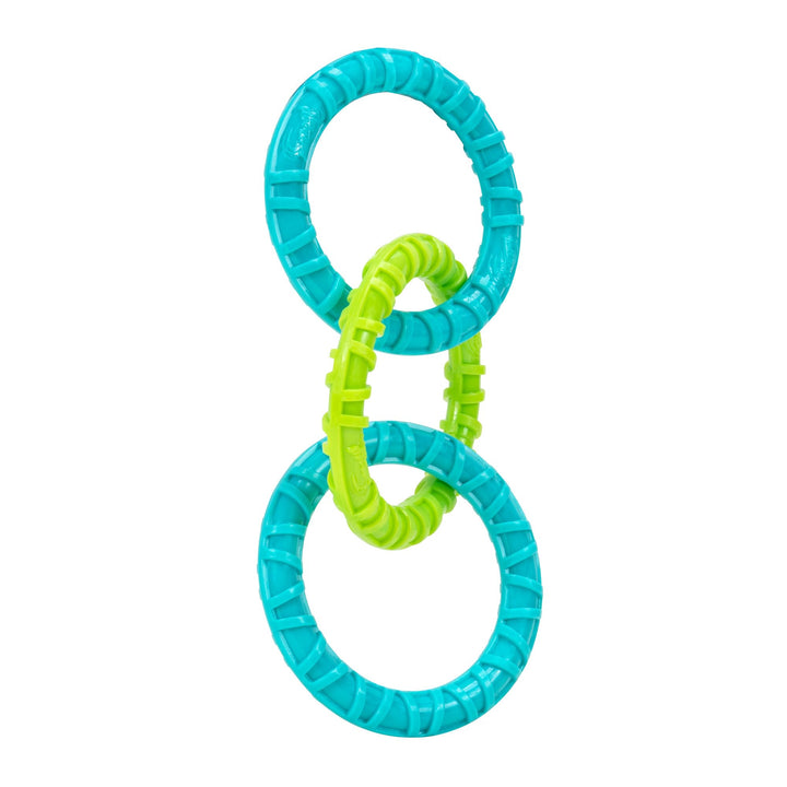 Wham-O Pets Chewla-Hoop Chain Tug - 3 Ring, Tug-of-War Dog Toy