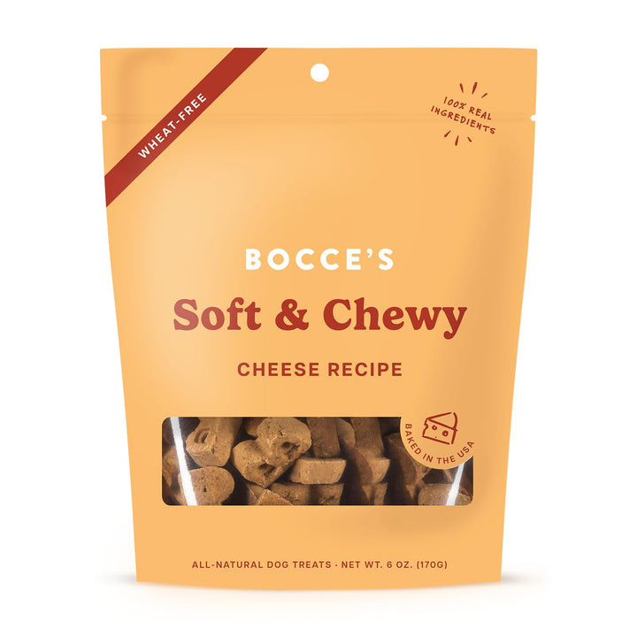 Bocce's Bakery - The Everyday Menu: Wheat Free, Soft & Chewy Dog Treats, 6 oz Duck & Blueberry 6 Ounce (Pack of 1)