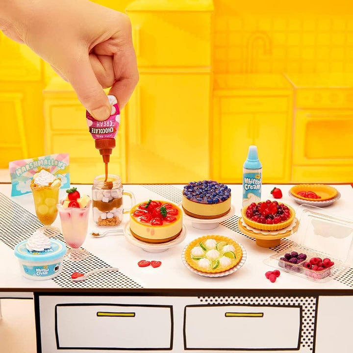 MGA's Miniverse Make It Mini Food Diner Series 1 Minis, Blind Packaging, DIY, Resin Play, Collectors, 8+