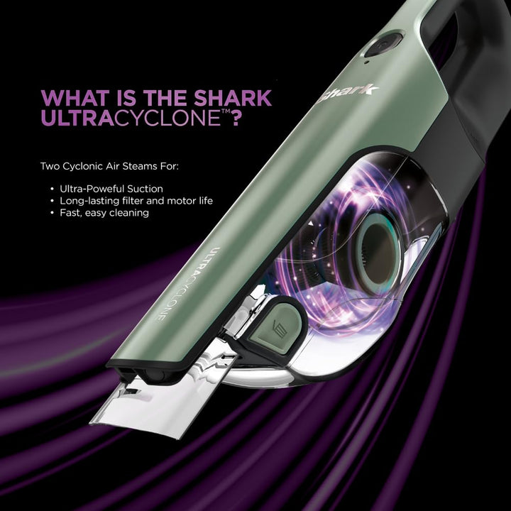 Shark CH951 UltraCyclone Pet Pro Plus Cordless Handheld Vacuum, with XL Dust Cup, in Black