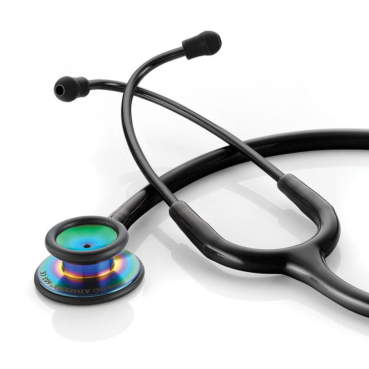 ADC - 603IST Adscope 603 Premium Stainless Steel Clinician Stethoscope with Tunable AFD Technology, Iridescent Tactical