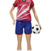 Barbie Soccer Fashion Doll with Blonde Ponytail, Colorful #9 Uniform, Cleats & Tall Socks, Soccer Ball Multicolor