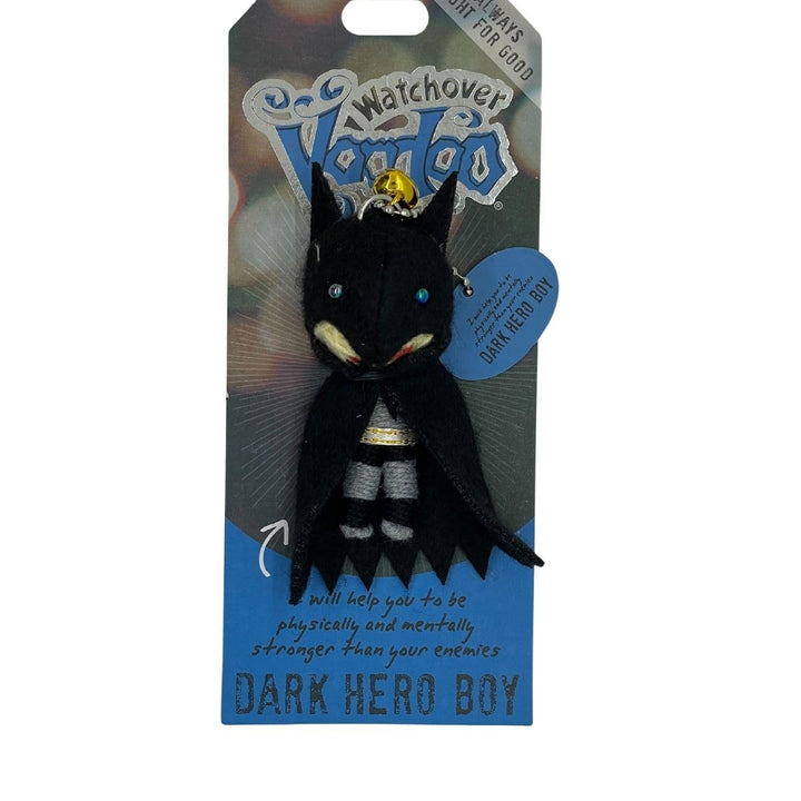 Watchover Voodoo 3-Inch Dark Hero Boy Keychain - Handcrafted Gift to Bring Good Luck and Positivity Everywhere You Go