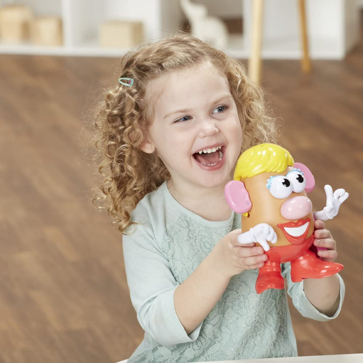 Mr Potato Head Mrs. Potato Head Classic Toy For Kids Ages 2 and Up, Includes 12 Parts and Pieces to Create Funny Faces