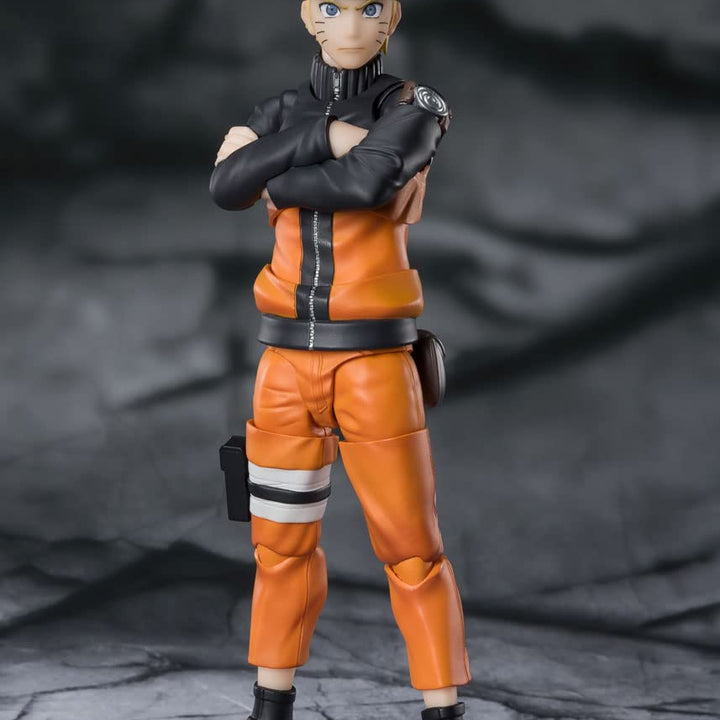 TAMASHII NATIONS - Naruto Shippuden - Naruto Uzumaki -The Jinchuriki Entrusted with Hope, Bandai Spirits S.H.Figuarts Action Figure Naruto Uzumaki -the Jinchuriki Entrusted With Hope-